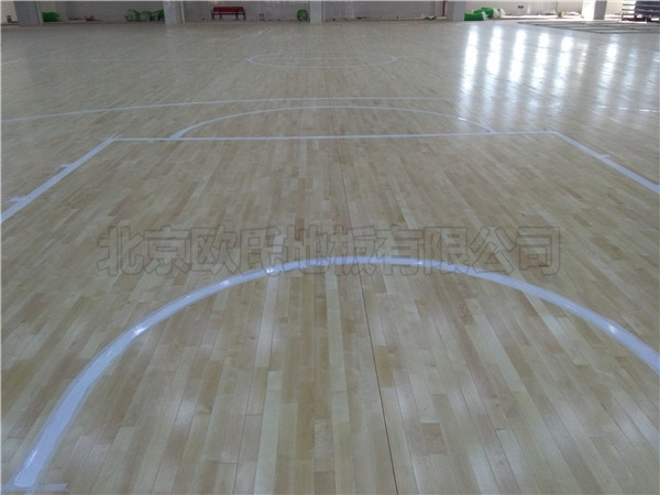 運(yùn)動館木地板--江蘇泰州泰興黃橋中學(xué)